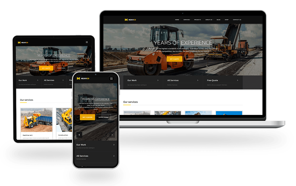 Website design